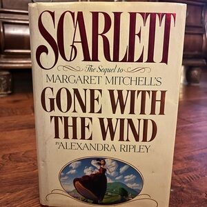 Scarlett: The Sequel to Gone with the Wind by Alexandra Ripley - Cream Cover